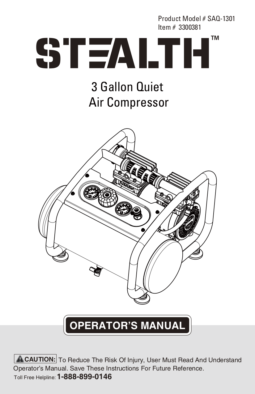 STEALTH-SAQ-1301-MANUAL